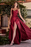 CD-BD104  Satin A-line Dress