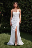 CD355W   NEOPRENE STRAPLESS WEDDING DRESS